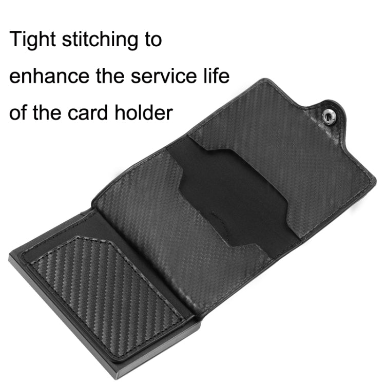 FY2108 Tracker Wallet Metal Card Holder for AirTag 2nd Gen / AirTag 1st Gen, Crazy Horse (Black), Crazy Horse (Coffee), Crazy Horse (Red), Crazy Horse (Green)