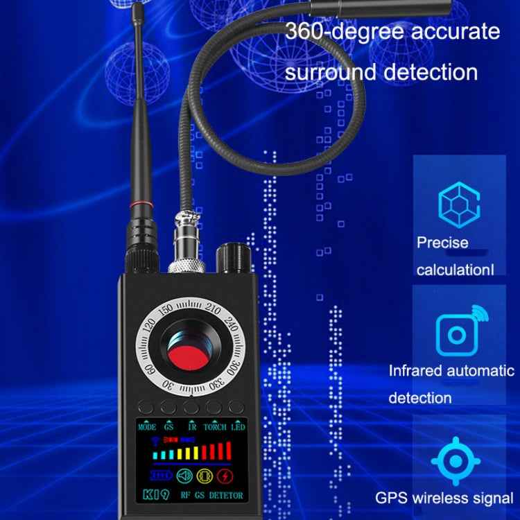 K19 Wireless Signal Detector GPS Anti-Location Scanning Device Detector