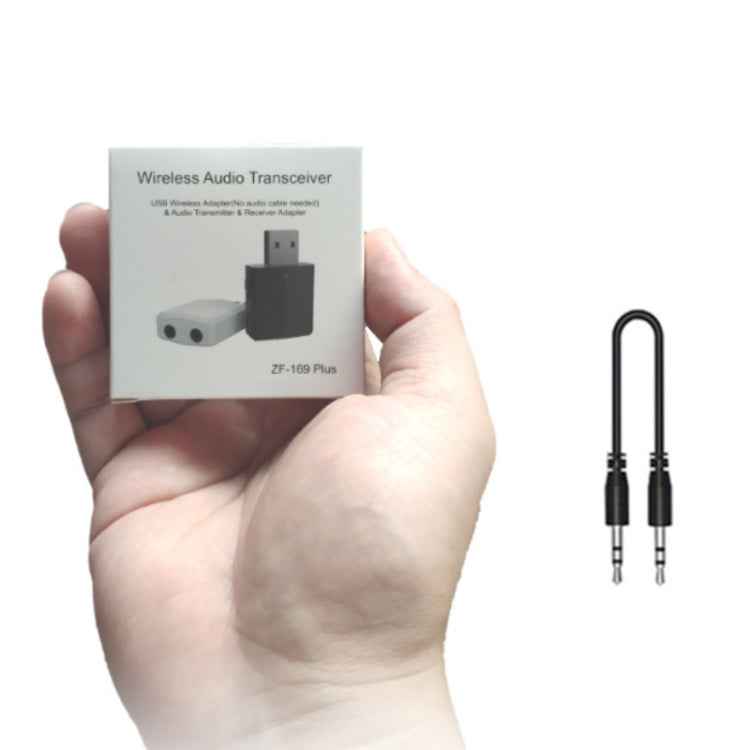 ZF-169 PLUS 3 In 1 Car USB Bluetooth 5.0 Audio Adapter