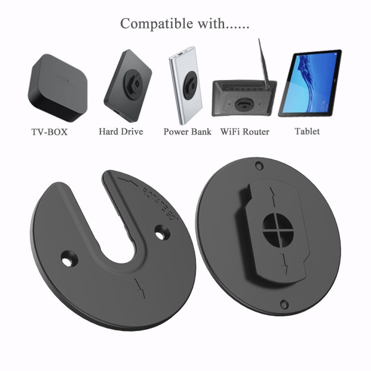 Tablet Router TV Box Wall Mount Bracket Holder