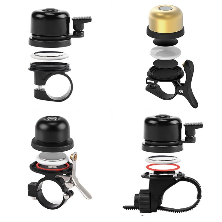 For AirTag 2nd Gen / AirTag 1st Gen Bicycle Hidden Locator Anti-theft Ring Bell Generation 1, Generation 1, Generation 2 Golden, Generation 2 Black, Generation 3, Generation 4
