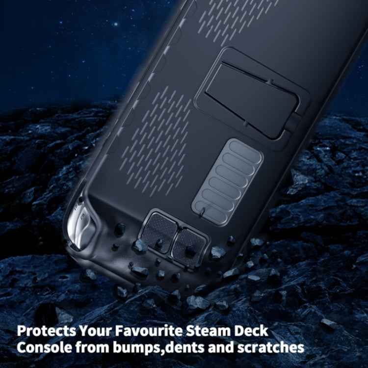 JYS For Steam Deck Handheld TPU Case + Touchpad Button Sticker