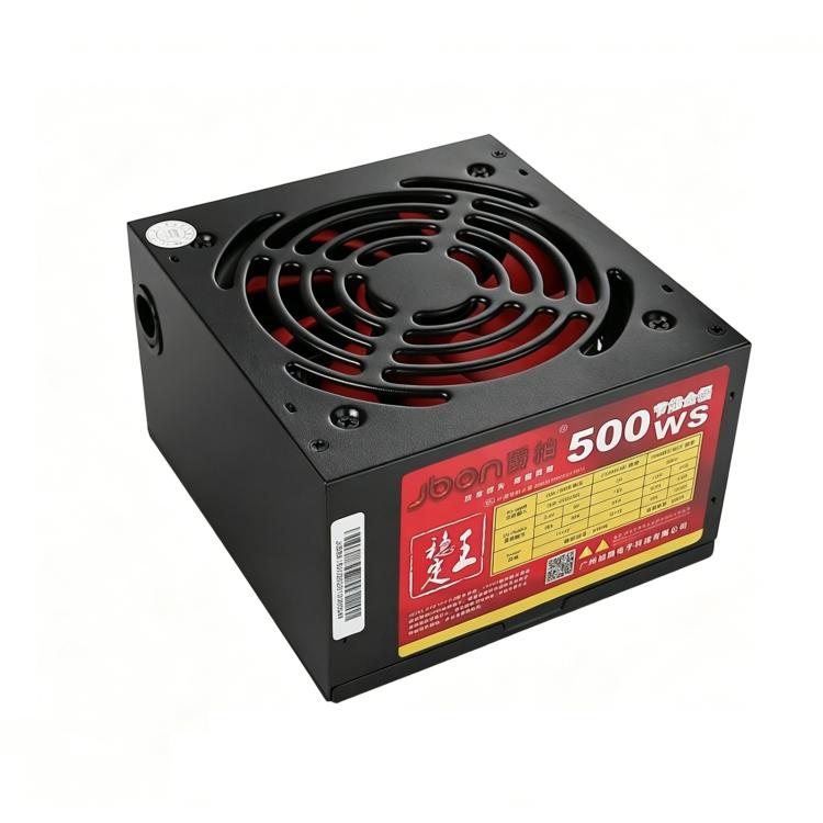 JBON 500WS ATX 12V Computer Power Supply With 12cm Fan, 500WS