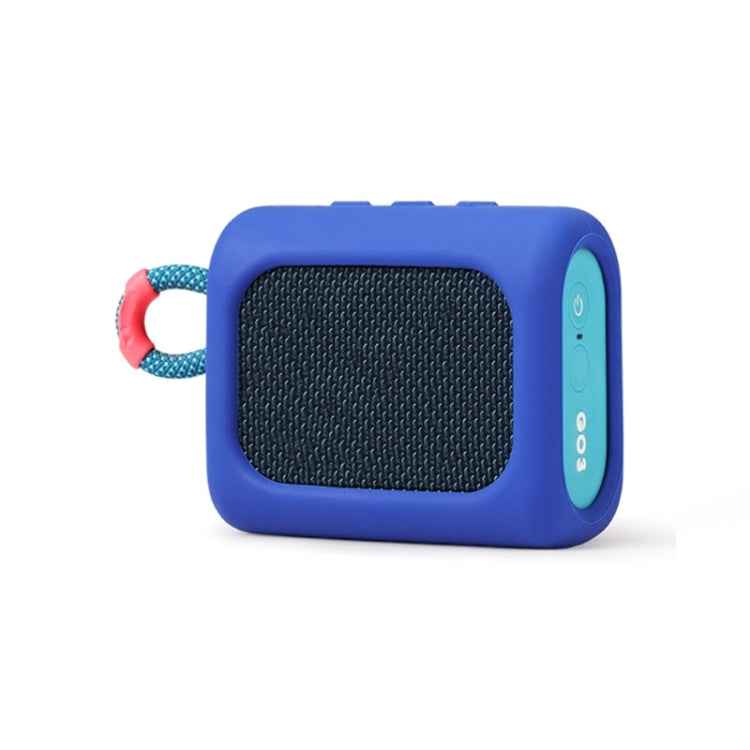 For JBL GO3 Dust-proof Silicone Case Anti-fall Speaker Case