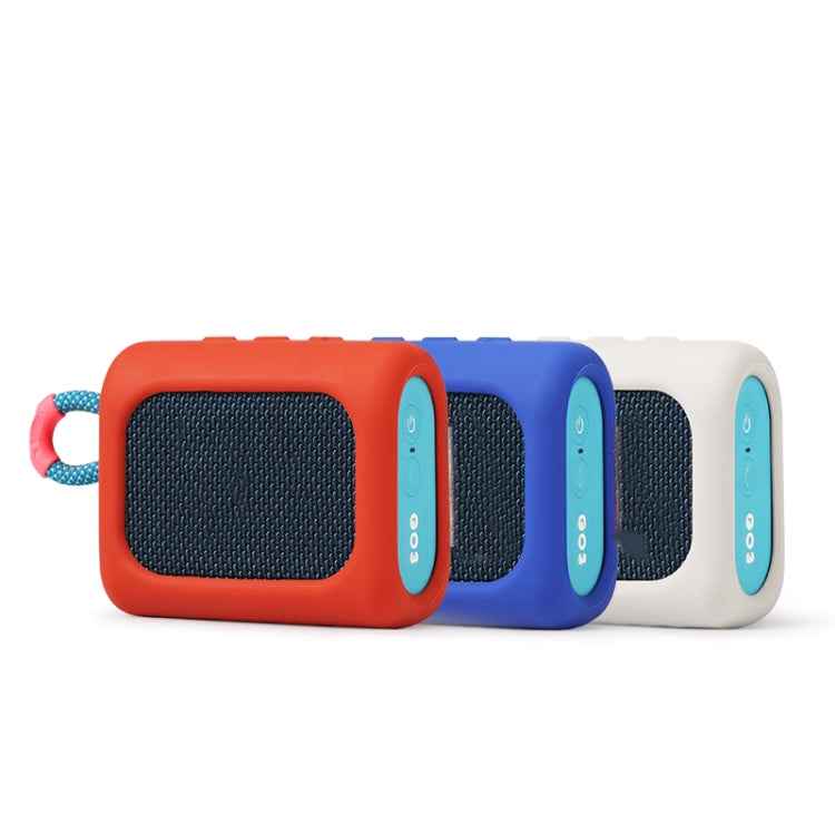 For JBL GO3 Dust-proof Silicone Case Anti-fall Speaker Case