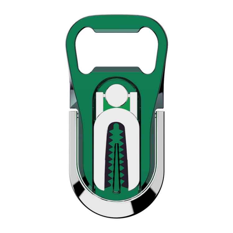 Multifunction Car Air Vent Phone Holder Finger Ring Phone Bracket Bottle Opener