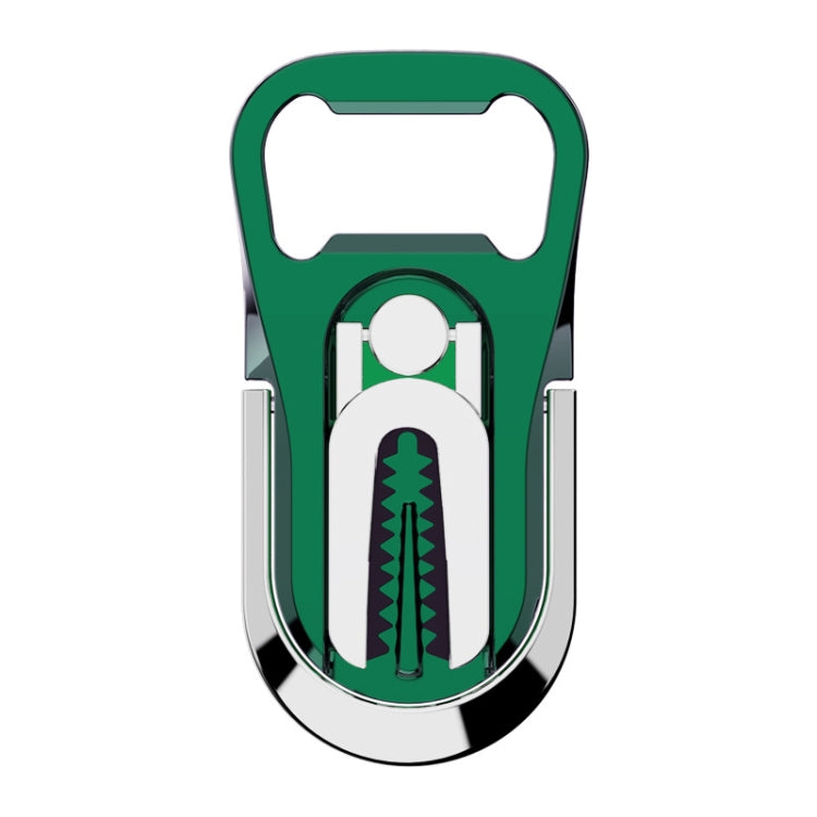 Multifunction Car Air Vent Phone Holder Finger Ring Phone Bracket Bottle Opener