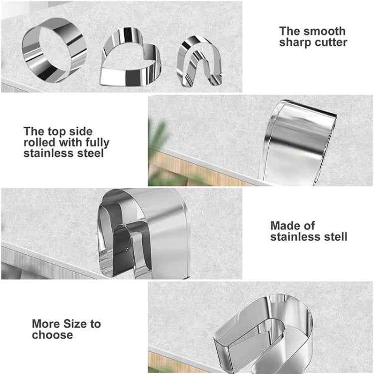 36 In 1 Stainless Steel Polymer Clay Earring Cutters Baking Mould