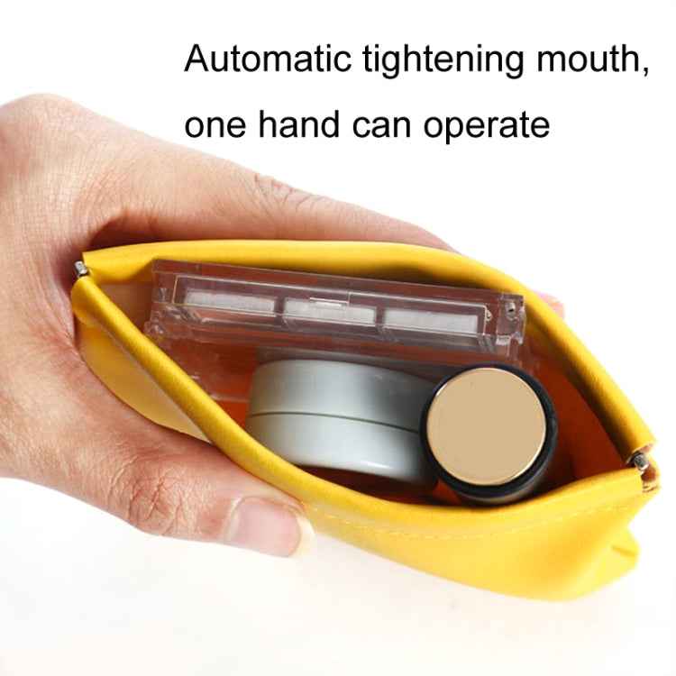 Portable Lipstick PU Case Mini Coin Cases Headphones Bag