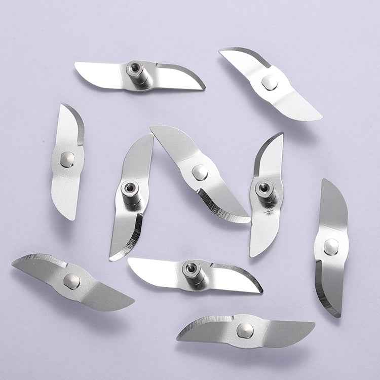 50 PCS CA-M239 Portable Fruit Juicer Blade Semi-Circle Straight 304 Stainless Steel Stirring Knife