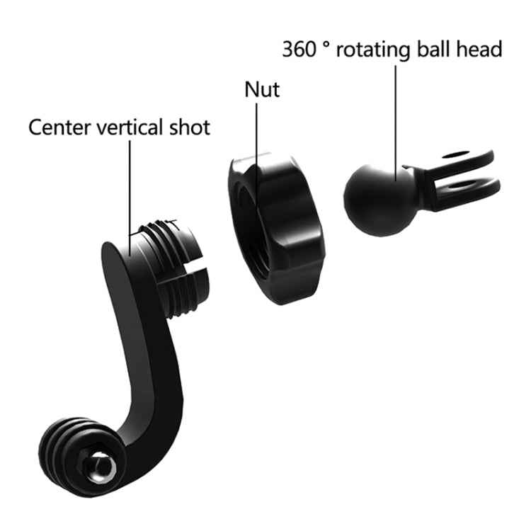 2 PCS ST-06 Basic Strap Mount Surface Buckle for GoPro Hero11 Black / HERO10 Black /9 Black /8 Black /7 /6 /5 /5 Session /4 Session /4 /3+ /3 /2 /1, DJI Osmo Action and Other Action Cameras