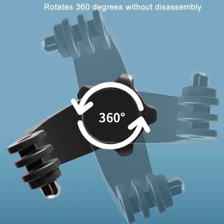 2 PCS ST-06 Basic Strap Mount Surface Buckle for GoPro Hero11 Black / HERO10 Black /9 Black /8 Black /7 /6 /5 /5 Session /4 Session /4 /3+ /3 /2 /1, DJI Osmo Action and Other Action Cameras