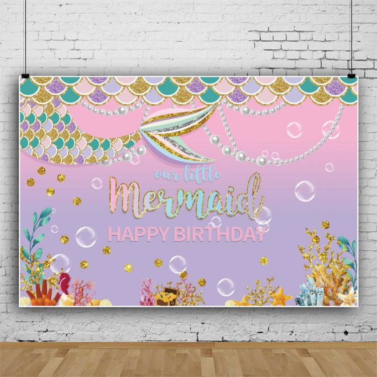120 x 80cm Mermaid Happy Birthday Photography Background Cloth, 120 x 80cm (12002575), 120 x 80cm (12009595), 120 x 80cm (12009608), 120 x 80cm (12009768), 120 x 80cm (12101789), 120 x 80cm (12101996), 120 x 80cm (11401122), 120 x 80cm (12010125)