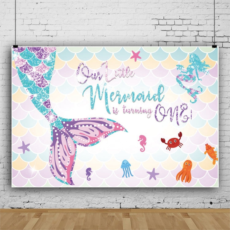 120 x 80cm Mermaid Happy Birthday Photography Background Cloth, 120 x 80cm (12002575), 120 x 80cm (12009595), 120 x 80cm (12009608), 120 x 80cm (12009768), 120 x 80cm (12101789), 120 x 80cm (12101996), 120 x 80cm (11401122), 120 x 80cm (12010125)