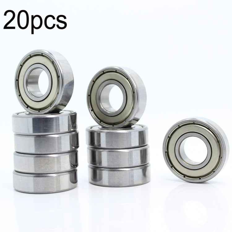 6001ZZ Bearing 20pcs 12x28x8mm Deep Groove Ball Bearings