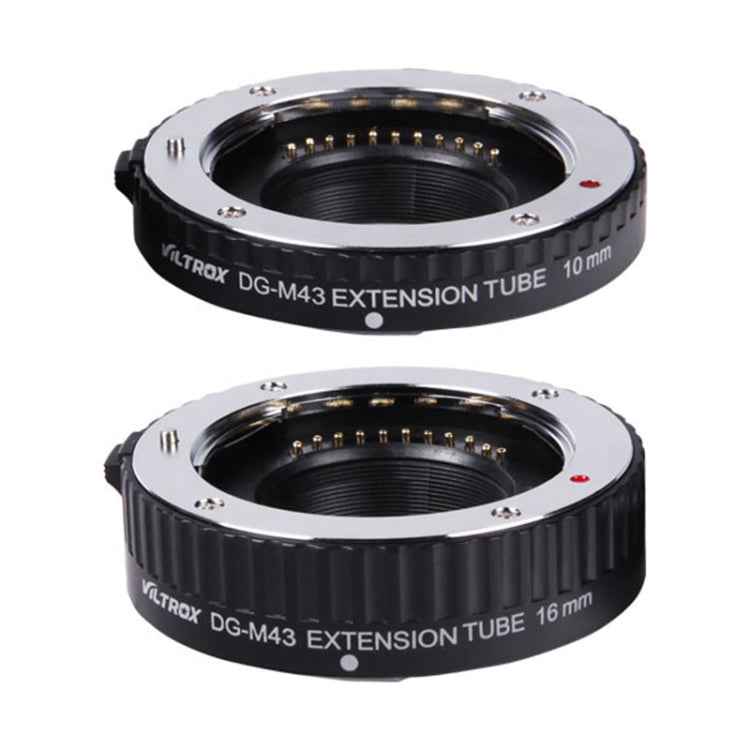 For Panasonic/Olympus VILTROX DG-M43 Camera Automatic Close-Up Ring Macro Ring Set