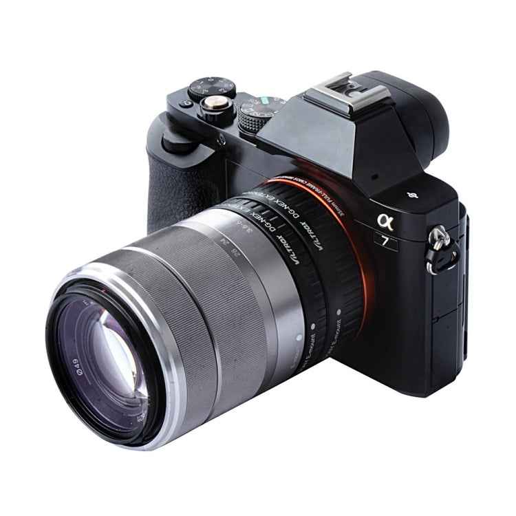 For Sony VILTROX DG-NEX Camera Automatic Close-Up Ring Macro Ring Set