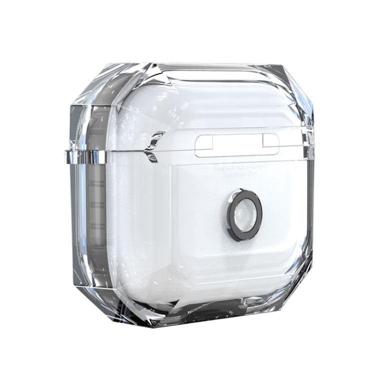 For AirPods 3 RJT-AP-03 Transparent Anti-fall Bluetooth Earphone Protective Sleeve