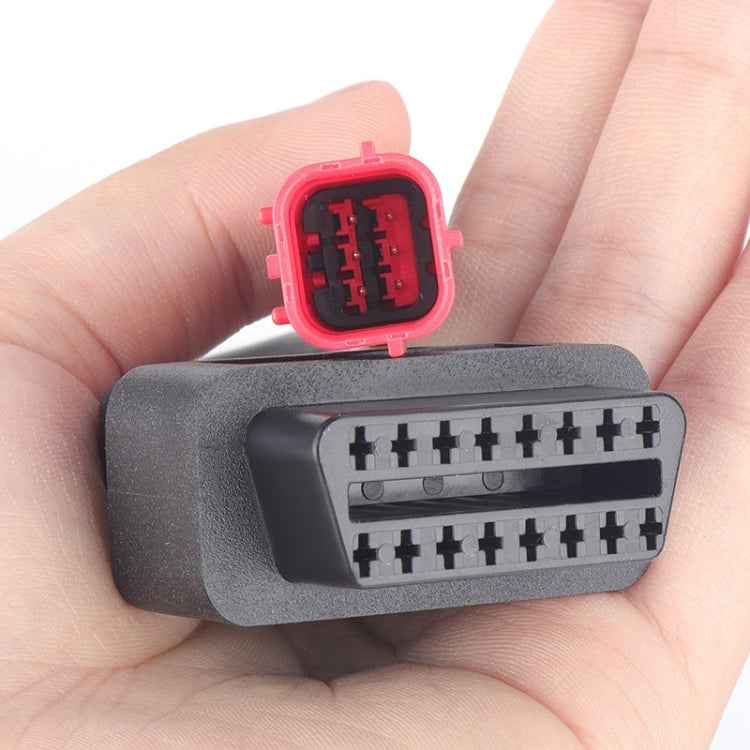 for Honda Motorcycle OBD 16 Pin To 6 Pin National 46 Pin Adapter Cable