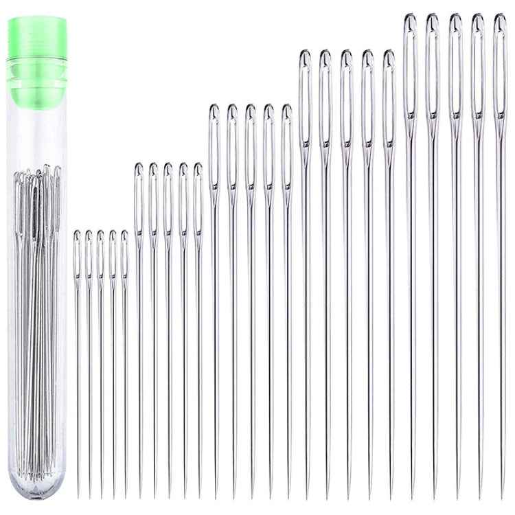 Big Eye Stainless Steel Embroidery Sewing Needle Tool Set