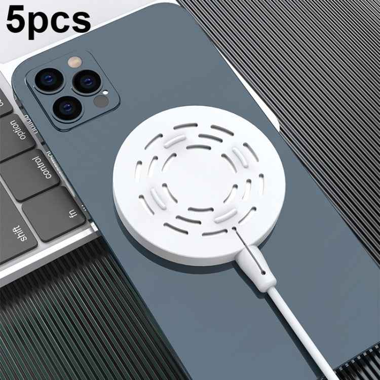 5pcs CP06 Magsafe Wireless Charger Silicone Protective Case