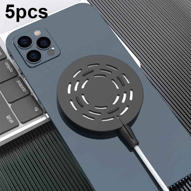 5pcs CP06 Magsafe Wireless Charger Silicone Protective Case