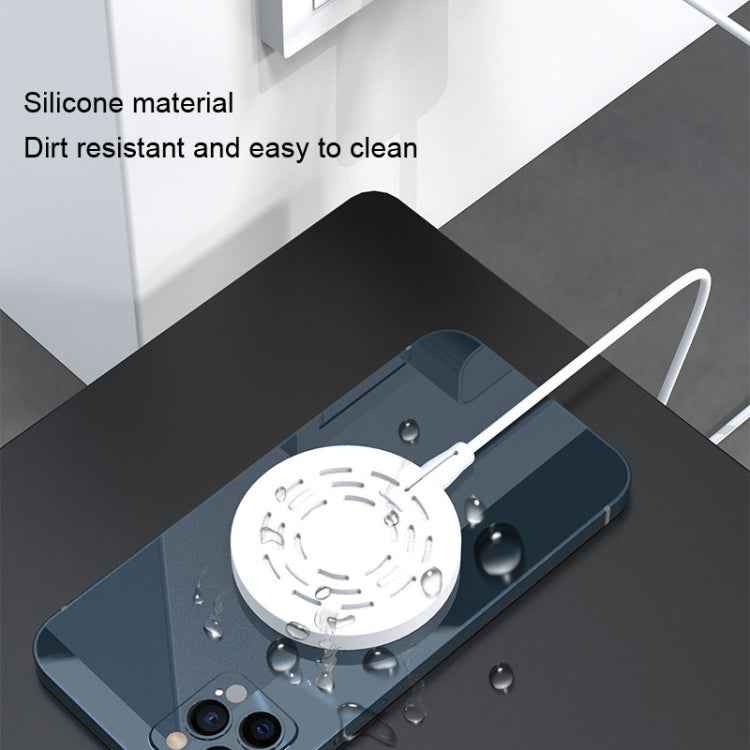 5pcs CP06 Magsafe Wireless Charger Silicone Protective Case