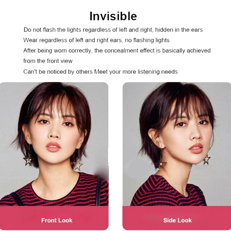 X999 Mini Wireless Noise Cancelling With Digital Display Charging Bin Bluetooth Headset