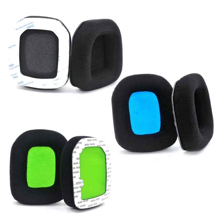 For Logitech Astro A20 2pcs Fleece Memory Foam Headphone Covers Earmuffs