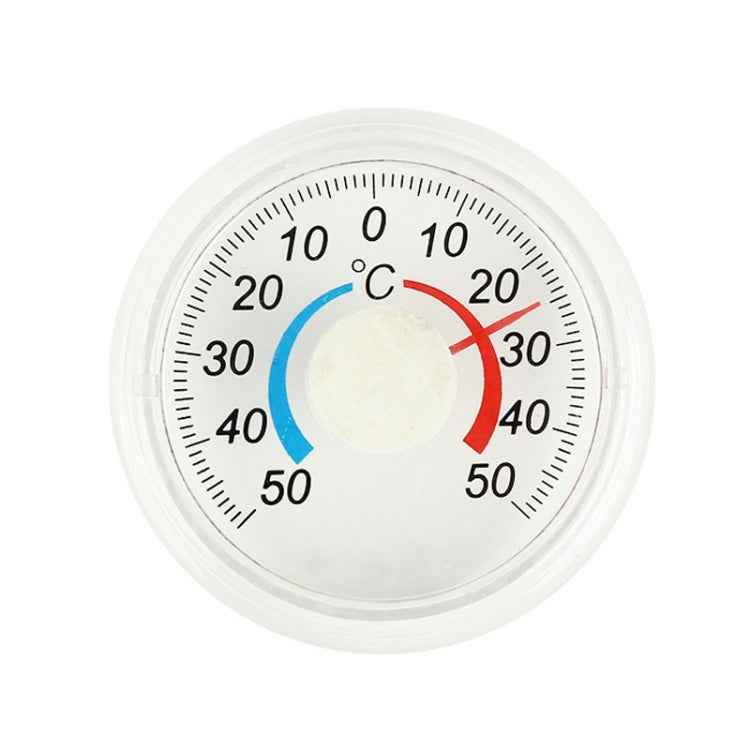 Round Plastic Doors And Windows Simple Pointer Winter And Summer Thermometer