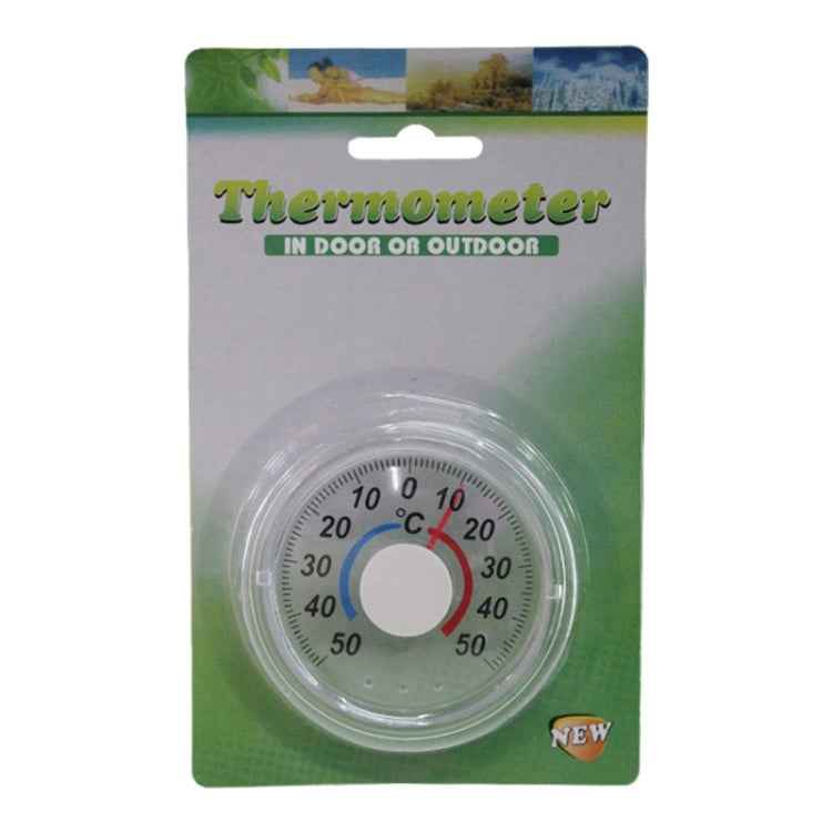 Round Plastic Doors And Windows Simple Pointer Winter And Summer Thermometer