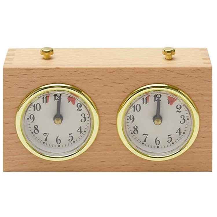 DT05a Retro Wood Shell Chess Clock Mechanical International Chess Clock