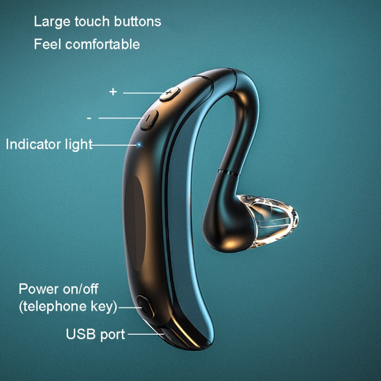 M-800 Left and Right Rotation Business Stereo Bluetooth Earphone, M-800 Blue, M-800 Grey, M-800 Skin Color, M-800 White, M-800 Black