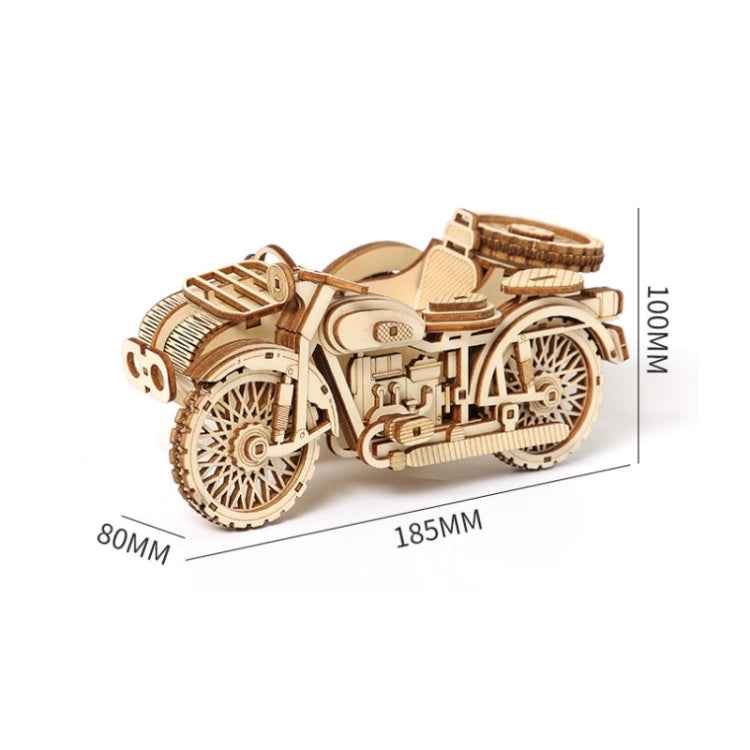 LG834 Tricycle Boat 3D Wooden Puzzle Educational Toys DIY Handmade Ornaments