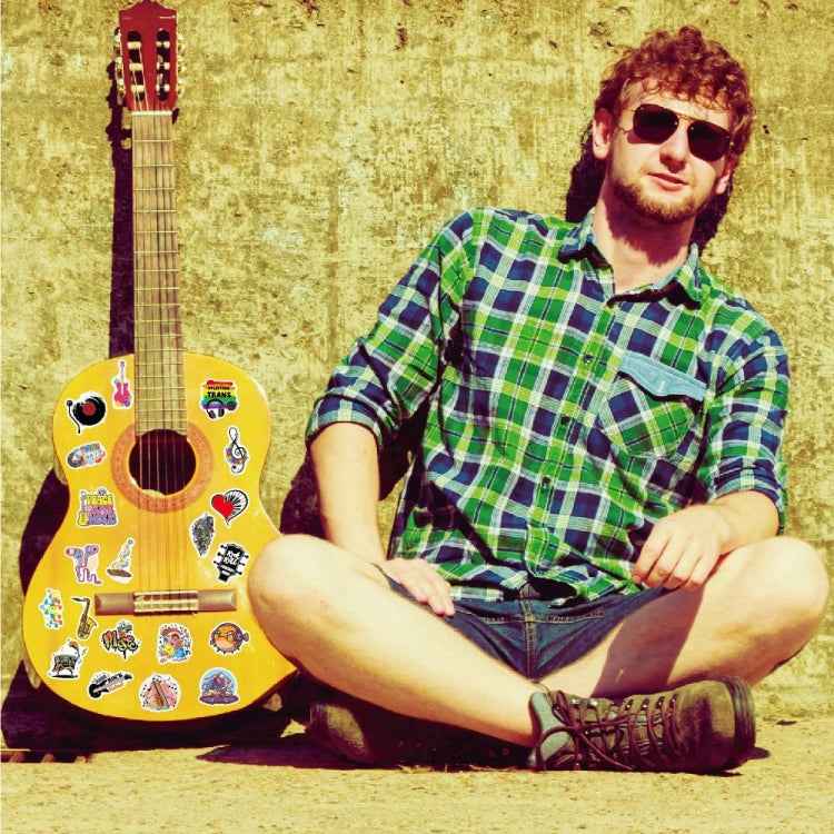 100pcs / 2 Sets Rock Band Sticker Musical Instrument Computer Suitcase Skateboard Decorative Sticker