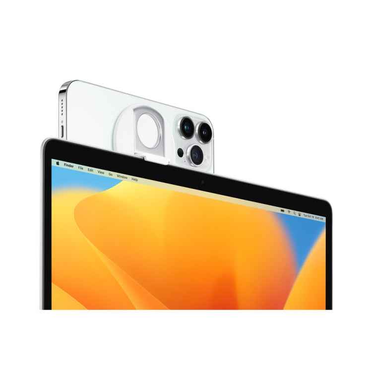 Magnetic Mobile Phone Finger Ring Holder For MacBook Camera Mount Stand