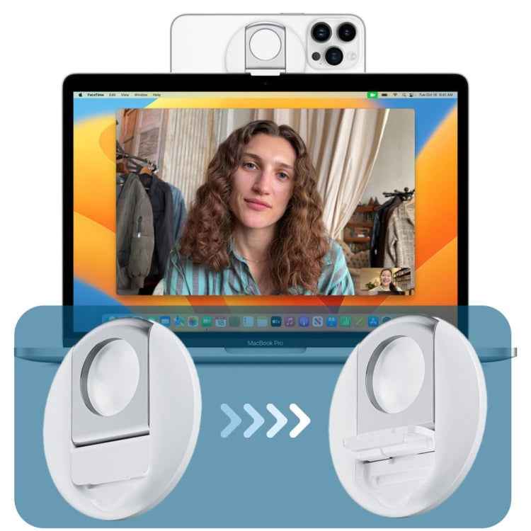 Magnetic Mobile Phone Finger Ring Holder For MacBook Camera Mount Stand
