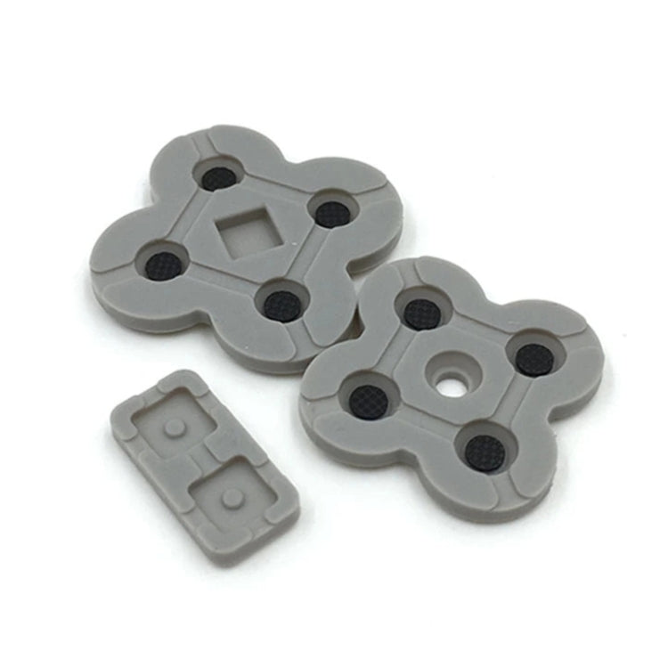For NDSL NDS Lite Game 6sets Conductive Rubber Pad Soft Silicone Adhesive Key Button Pads