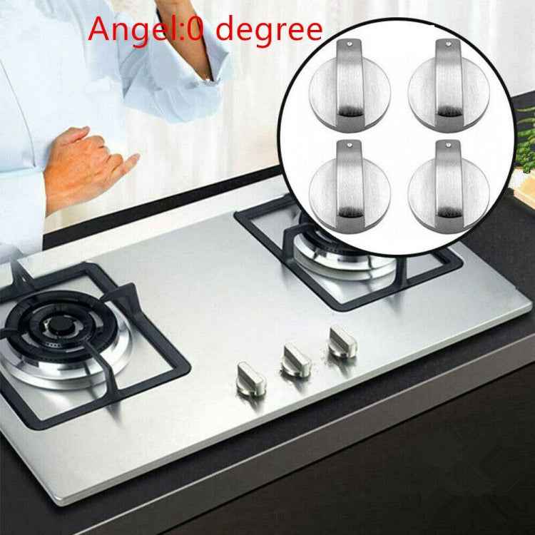 2pcs 6mm Cooker Hob Knobs Gas Stove Knobs Control Switch