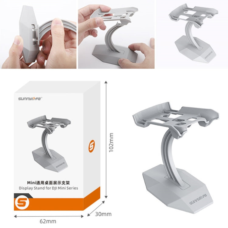 For DJI Mini 3 Pro / Mini 2 Sunnylife ZJ562Desktop Display Rack Universal Drone Bracket, For DJI Mini 3 Pro / Mini 2