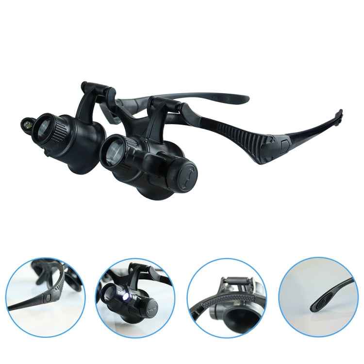 9892G1 Binocular Glass Type Maintenance Magnifyier with LED Light