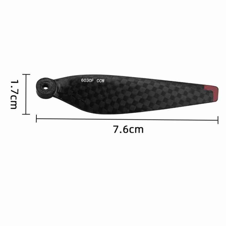 For DJI MINI 3 Carbon Fiber Propeller 6030F Paddle Propeller Wing Blade
