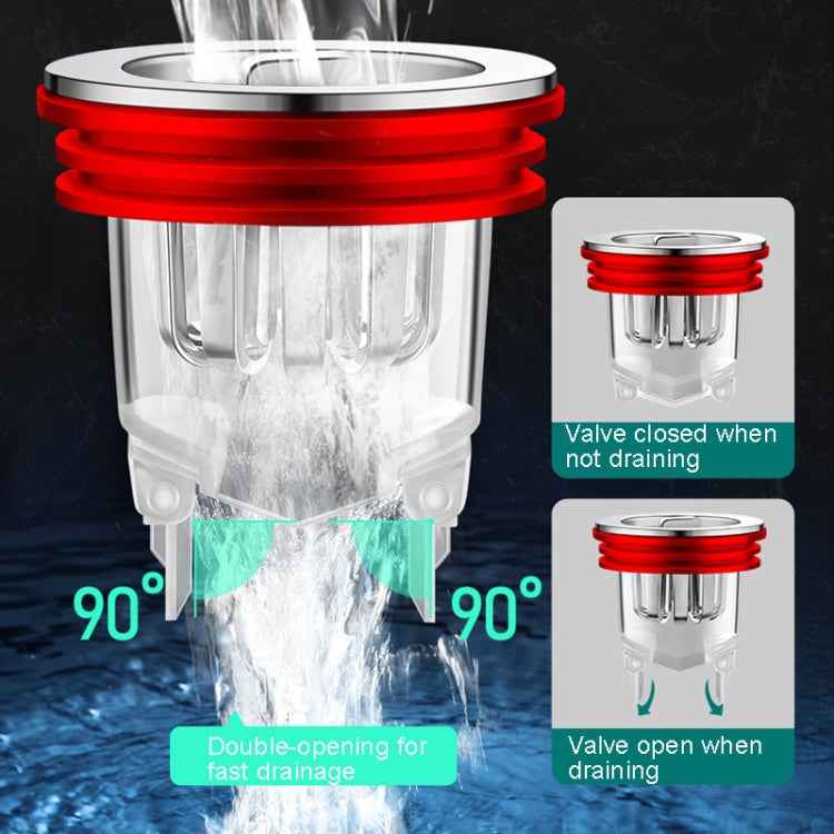 Bathroom Floor Drainage Deodorizer Seal Cover Inner Core Toilet Universal Anti-bug Tube