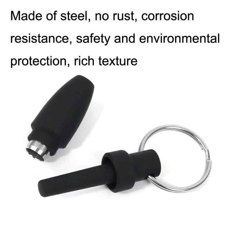 2pcs Stainless Steel Knife Blade Cigar Drill Portable Cigar Puncher