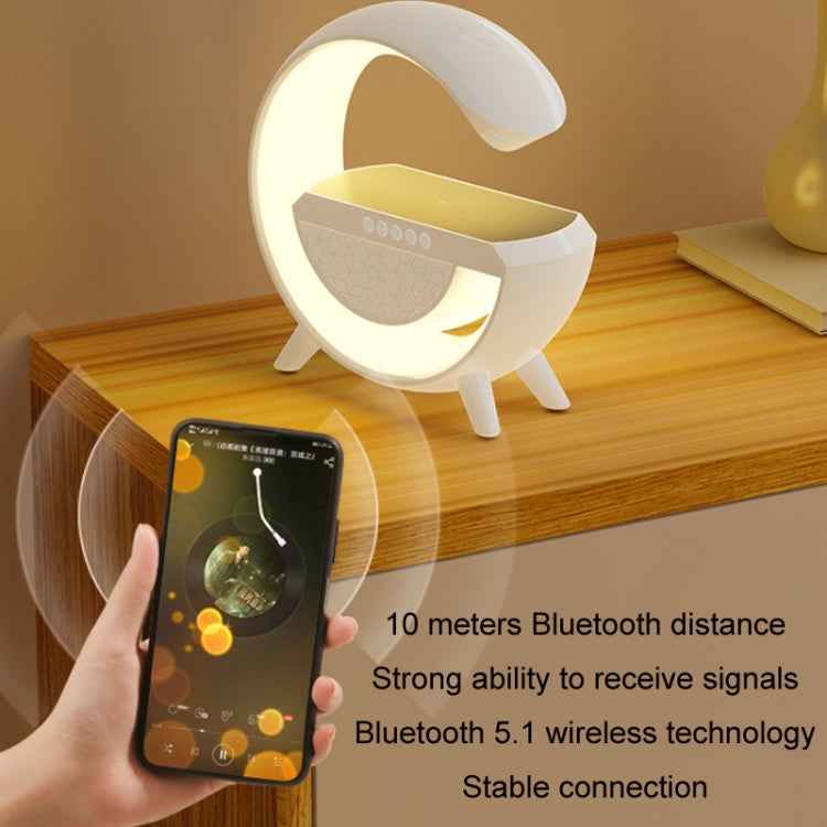 Smart Wireless Charging Ambient Light Bluetooth Speaker