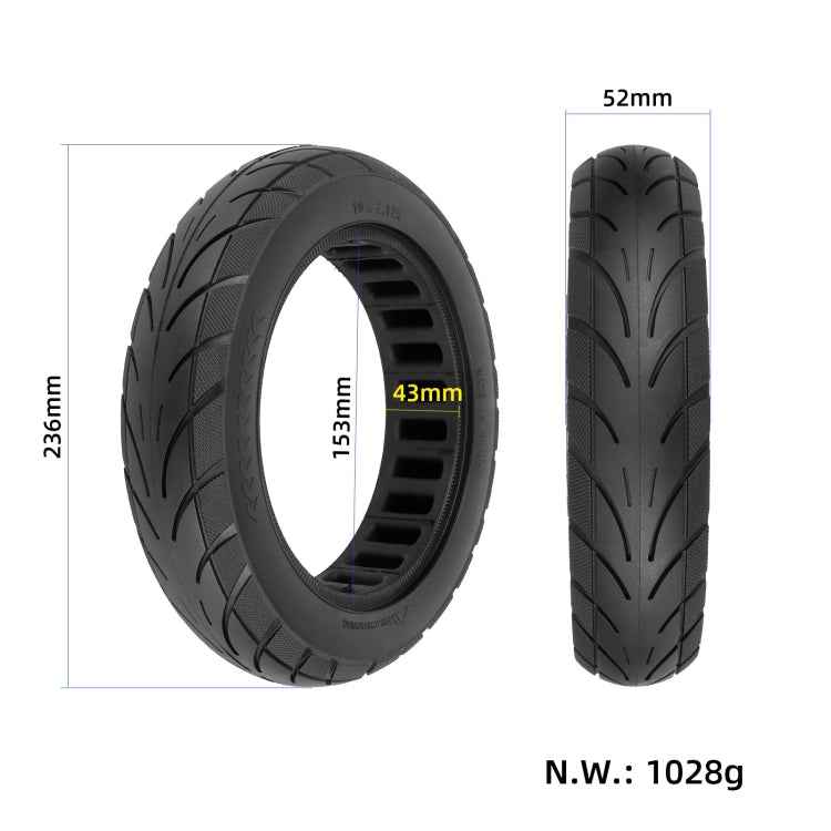 10x2.125 Inch Solid Tyre For Ninebot Segway F20/F25/F30/F40 Electric Scooter