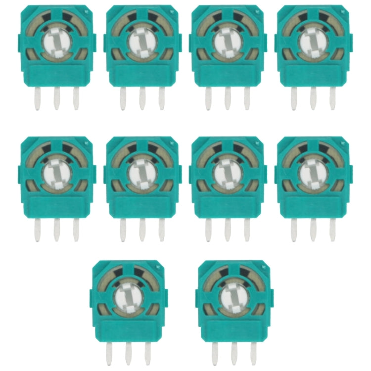 For PS5 Controller 10pcs 3D Joystick 2k 3Ω Potentiometer Buttons Repair Part, Potentiometer