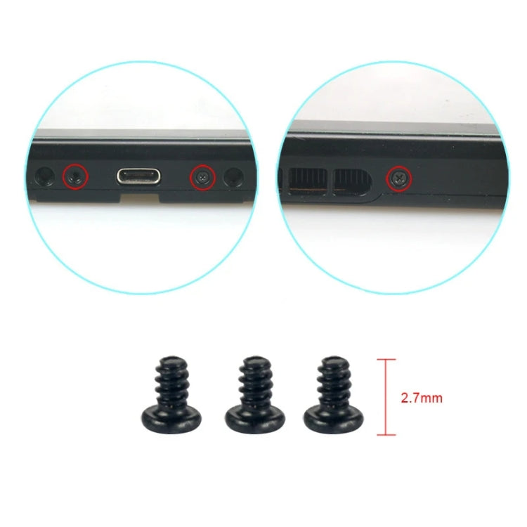 For Nintendo Switch 40pcs/ Set Screw Replacement Repair Kit Game Accessories