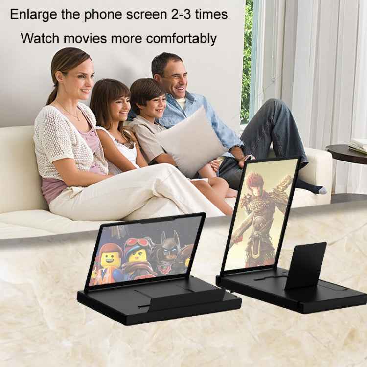 12-Inch Dual-HD Lens Horizontal Vertical Mobile Phone Screen Amplifier