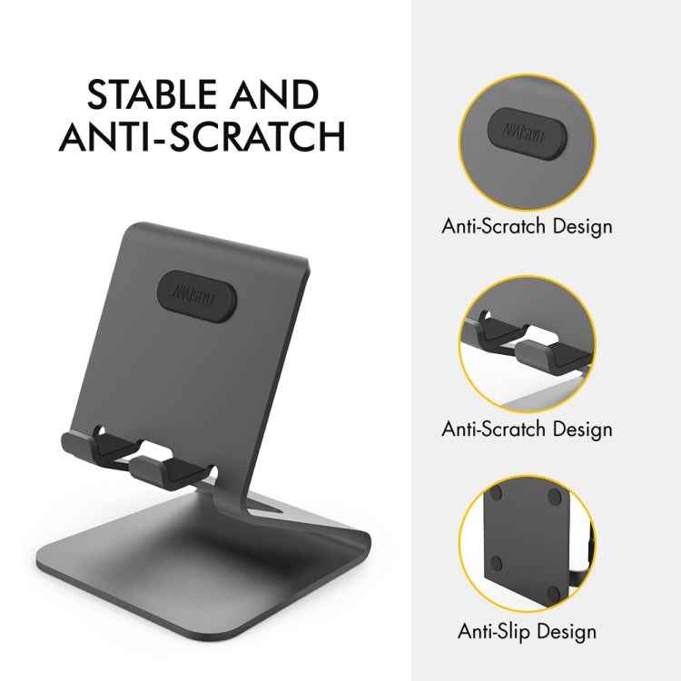 AhaStyle ST02 Mobile Phone Aluminum Alloy Fixed Bracket Storage Charging Base